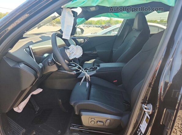 1HGCV1F16KA123465 2019 HONDA ACCORD Черный Вид салона спереди