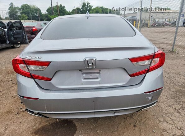 1HGCV1F16KA140105 2019 HONDA ACCORD Silver უკანა ხედი