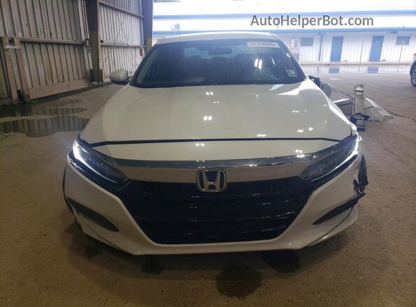 1HGCV1F16LA007958 2020 HONDA ACCORD White წინა ხედი