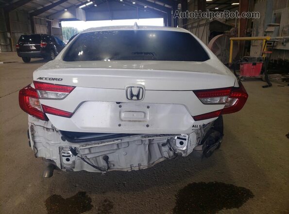 1HGCV1F16LA007958 2020 HONDA ACCORD White უკანა ხედი