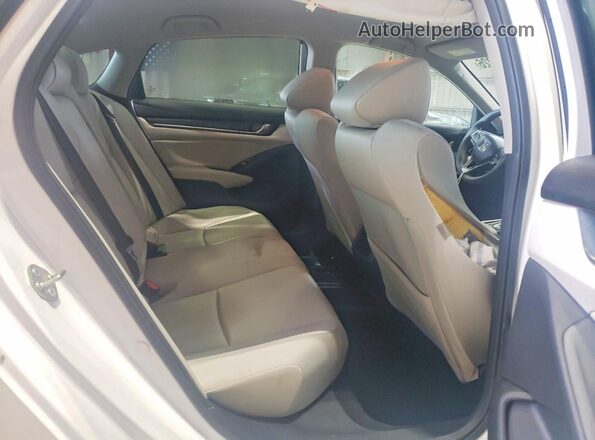 1HGCV1F16LA007958 2020 HONDA ACCORD White უკანა სავარძლების ხედი