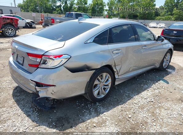 1HGCV1F16LA047411 2020 HONDA ACCORD Silver Trasero derecho