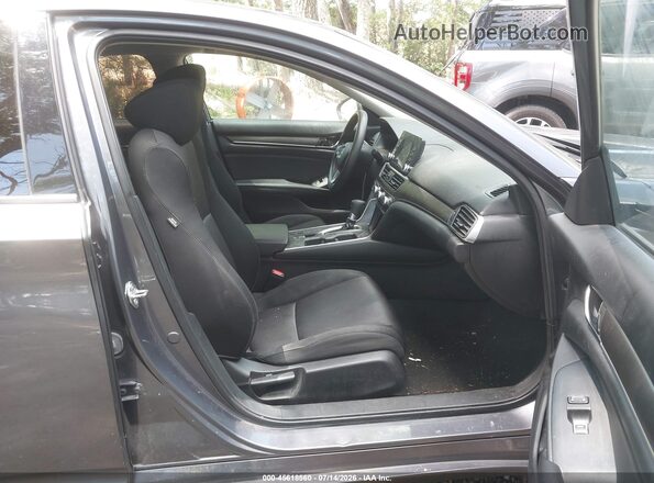 1HGCV1F16LA067982 2020 HONDA ACCORD Gray Вид салону спереду