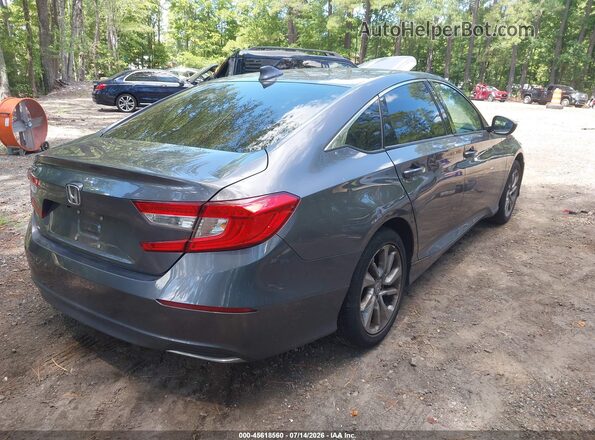 1HGCV1F16LA067982 2020 HONDA ACCORD Gray Задня права чверть
