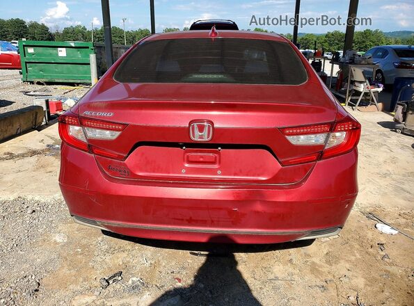 1HGCV1F16LA076469 2020 HONDA ACCORD Red Vista trasera