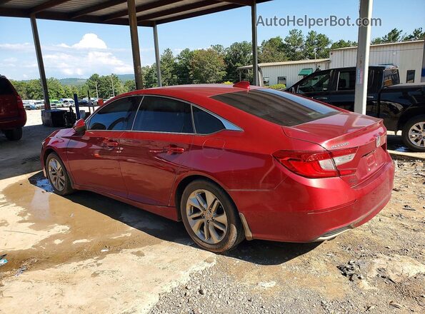 1HGCV1F16LA076469 2020 HONDA ACCORD Red Trasero izquierdo
