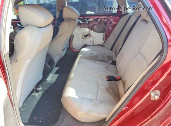 1HGCV1F16LA076469 2020 HONDA ACCORD Red Vista de los asientos traseros
