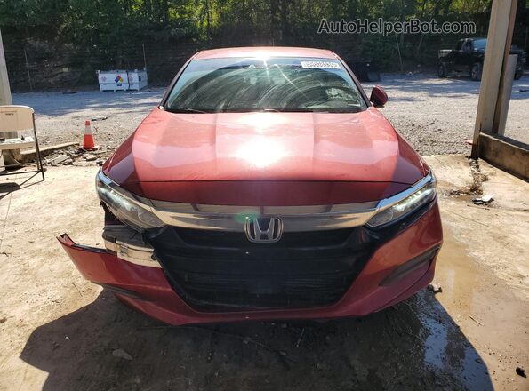 1HGCV1F16LA076469 2020 HONDA ACCORD Red Vista interior de 360 grados