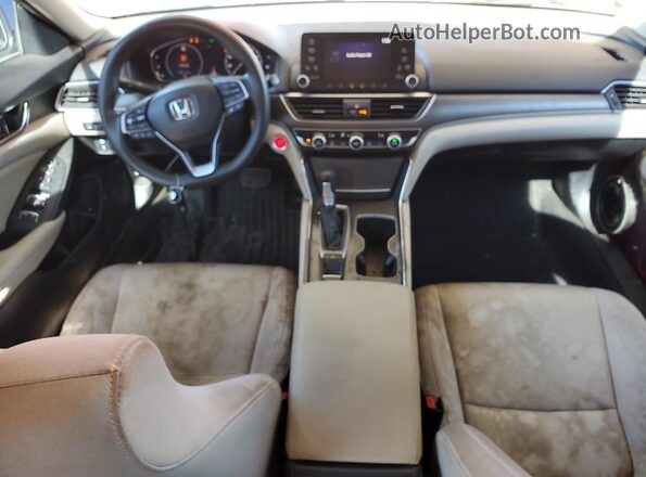 1HGCV1F16LA076469 2020 HONDA ACCORD Red 