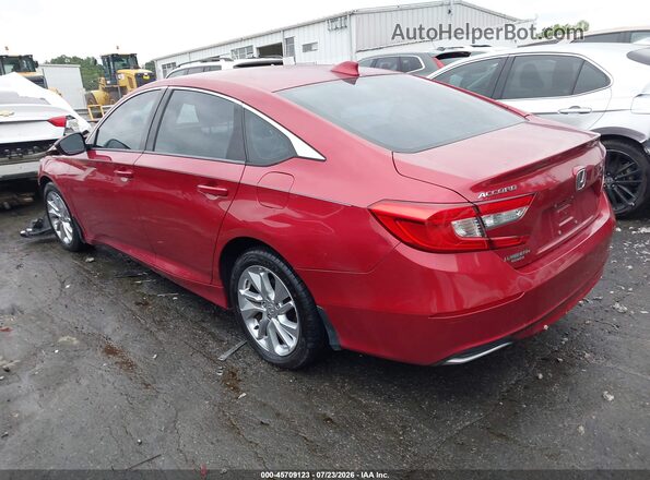 1HGCV1F16LA103007 2020 HONDA ACCORD Red Հետևի ձախ
