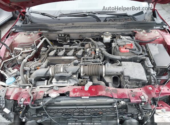 1HGCV1F16LA103007 2020 HONDA ACCORD Red Հետևի տեսք