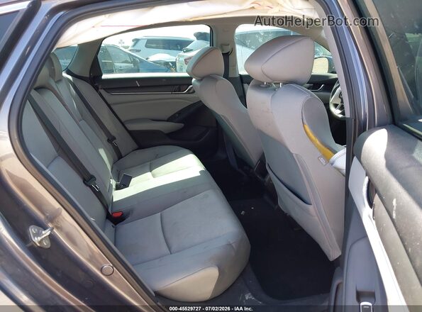 1HGCV1F16LA108806 2020 HONDA ACCORD Gray Widok naklejki z numerem VIN
