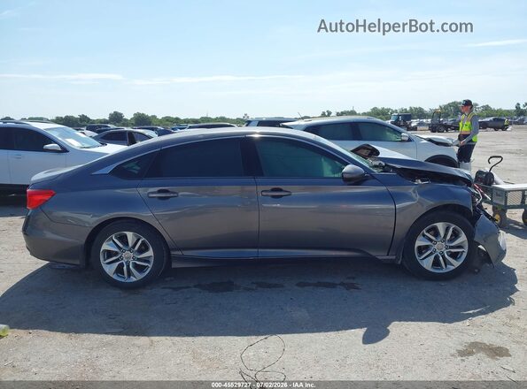 1HGCV1F16LA108806 2020 HONDA ACCORD Gray Widok wnętrza z tyłu