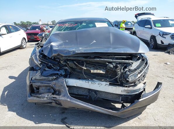 1HGCV1F16LA108806 2020 HONDA ACCORD Gray Widok zestawu wskaźników