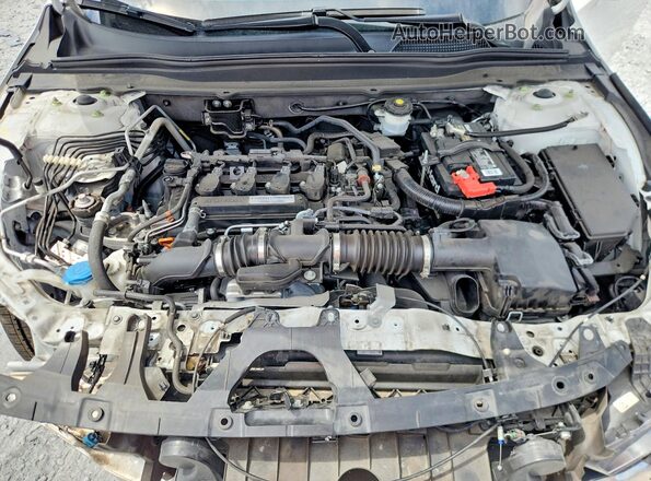 1HGCV1F16LA113293 2020 HONDA ACCORD White Вид задньої частини салону