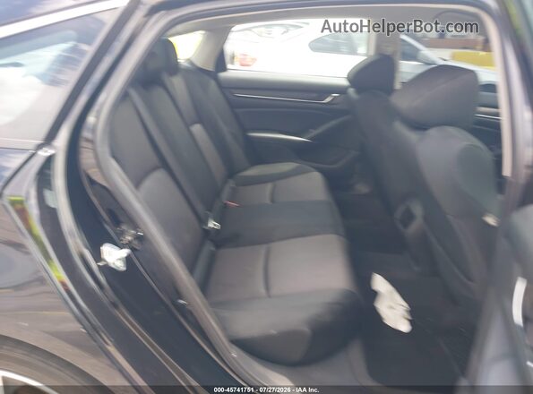 1HGCV1F16LA124357 2020 HONDA ACCORD Black Widok naklejki z numerem VIN
