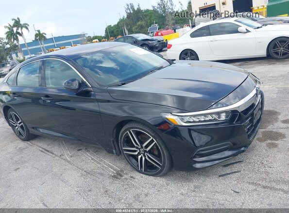 1HGCV1F16LA124357 2020 HONDA ACCORD Black 
