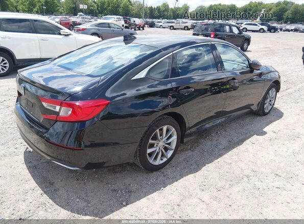 1HGCV1F16MA032702 2021 HONDA ACCORD Black Հետևի աջ