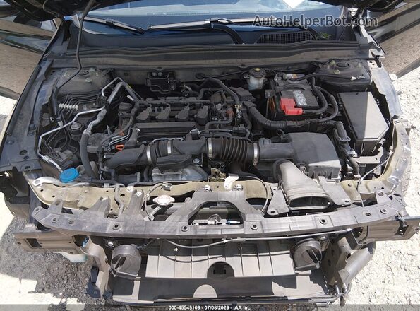 1HGCV1F16MA032702 2021 HONDA ACCORD Black Հետևի տեսք