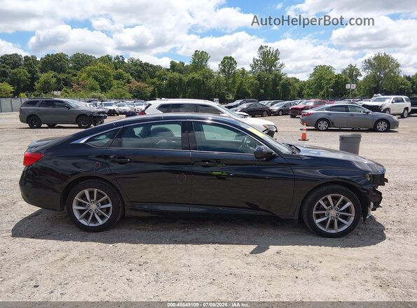 1HGCV1F16MA032702 2021 HONDA ACCORD Black Սալոնի 360 աստիճան տեսք