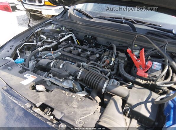 1HGCV1F16MA043697 2021 HONDA ACCORD Black Vista trasera