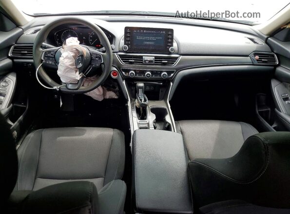 1HGCV1F16MA060080 2021 HONDA ACCORD White Dashboard view