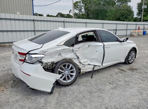 1HGCV1F16MA060080 2021 HONDA ACCORD White Rear right