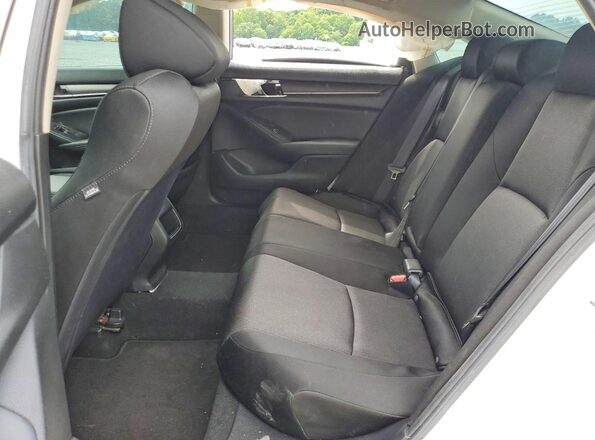 1HGCV1F16MA060080 2021 HONDA ACCORD White Rear seats view
