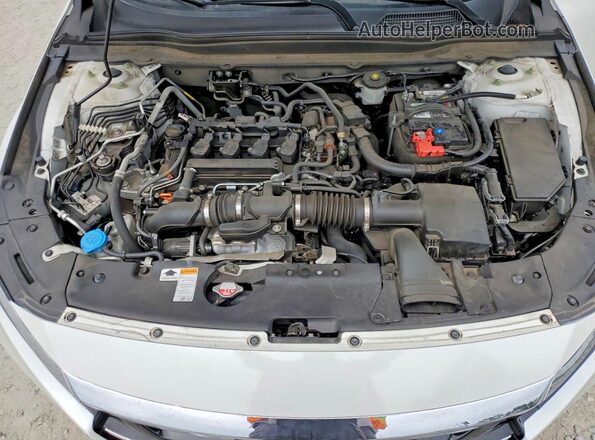 1HGCV1F16MA060080 2021 HONDA ACCORD White Rear interior view