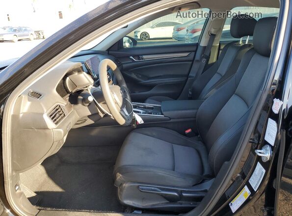 1HGCV1F16MA086775 2021 HONDA ACCORD Black Սալոնի դիմացի տեսք