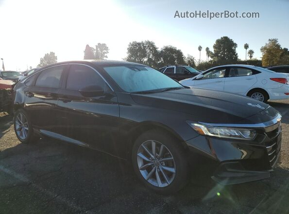 1HGCV1F16MA086775 2021 HONDA ACCORD Black Առջևի աջ