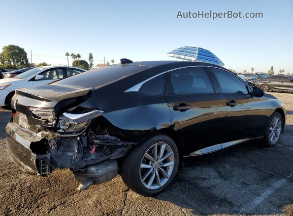 1HGCV1F16MA086775 2021 HONDA ACCORD Black Հետևի աջ