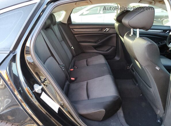 1HGCV1F16MA086775 2021 HONDA ACCORD Black Հետևի նստատեղերի տեսք