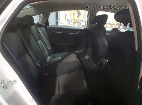 1HGCV1F16MA112890 2021 HONDA ACCORD White Rear seats view