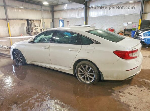 1HGCV1F16MA112890 2021 HONDA ACCORD White Rear left
