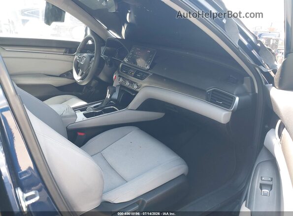 1HGCV1F17JA042053 2018 HONDA ACCORD Dark Blue Widok wnętrza z przodu