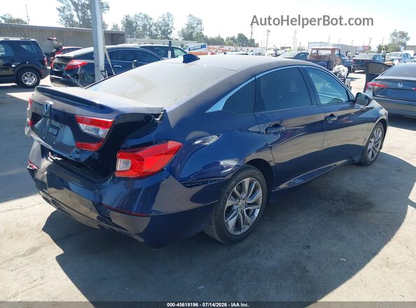 1HGCV1F17JA042053 2018 HONDA ACCORD Dark Blue Tył prawy
