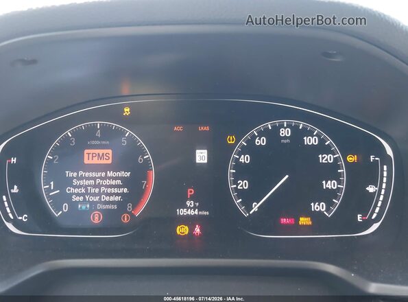 1HGCV1F17JA042053 2018 HONDA ACCORD Dark Blue Widok tylnych siedzeń