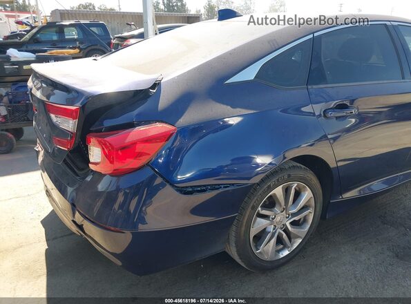 1HGCV1F17JA042053 2018 HONDA ACCORD Dark Blue 