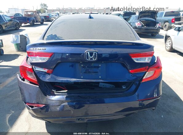 1HGCV1F17JA042053 2018 HONDA ACCORD Dark Blue 