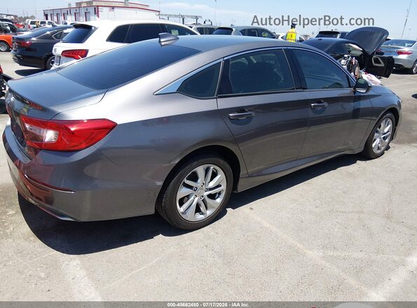 1HGCV1F17JA064506 2018 HONDA ACCORD Gray Rear right