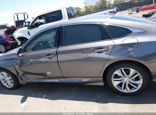 1HGCV1F17JA064506 2018 HONDA ACCORD Gray 360 interior view