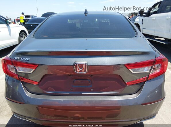 1HGCV1F17JA064506 2018 HONDA ACCORD Gray 