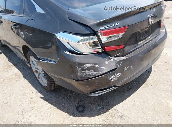 1HGCV1F17JA102641 2018 HONDA ACCORD Черный Вид спереди