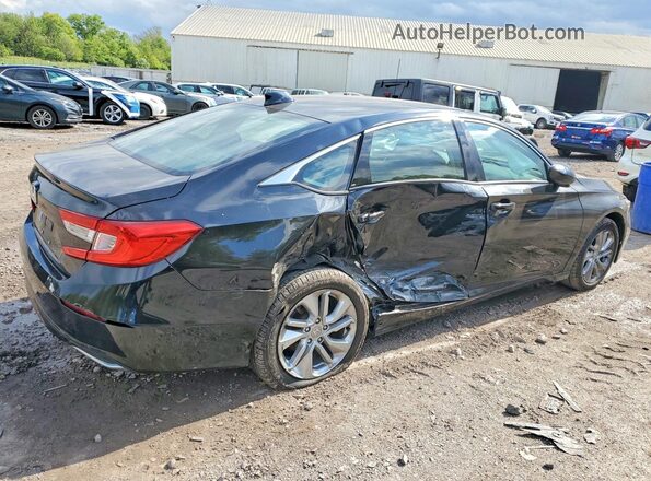 1HGCV1F17JA144470 2018 HONDA ACCORD Black Задня права чверть