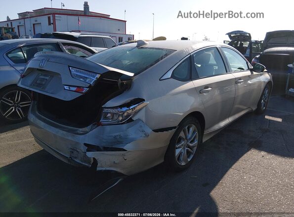 1HGCV1F17JA147191 2018 HONDA ACCORD Gold Հետևի աջ