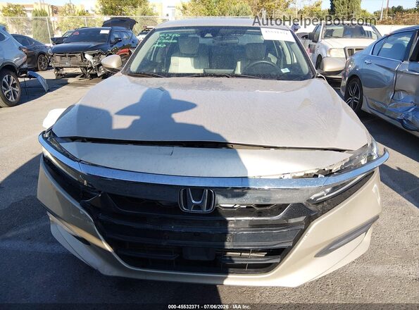 1HGCV1F17JA147191 2018 HONDA ACCORD Gold Սարքավորումների վահանակի տեսք