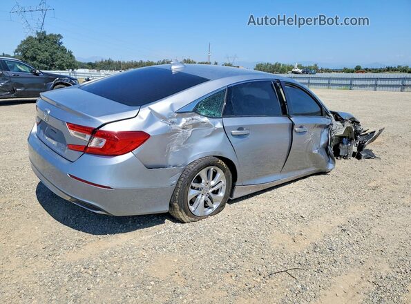 1HGCV1F17KA006848 2019 HONDA ACCORD Silver უკანა მარჯვენა
