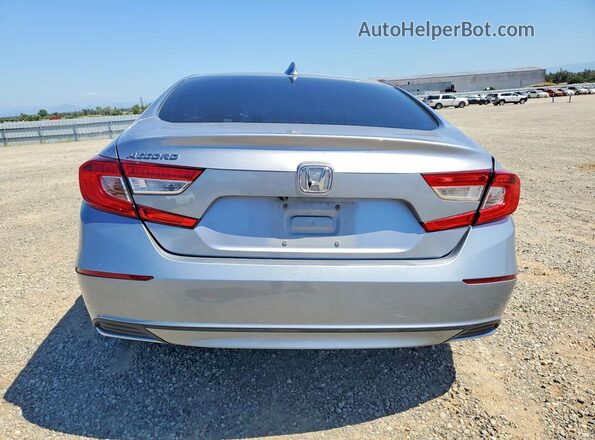 1HGCV1F17KA006848 2019 HONDA ACCORD Silver უკანა ხედი