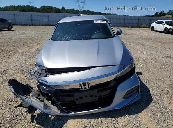 1HGCV1F17KA006848 2019 HONDA ACCORD Silver წინა ხედი